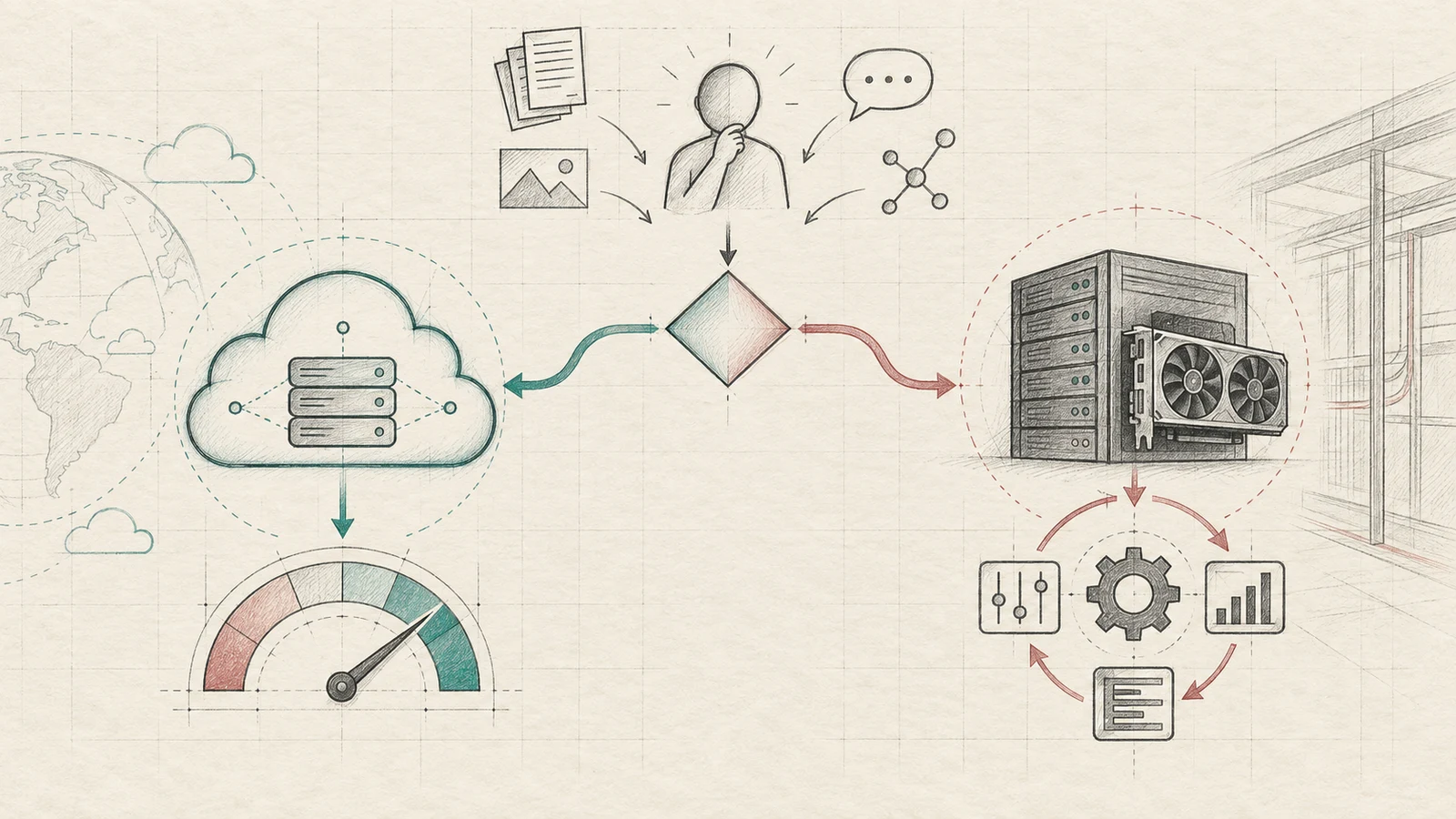 Hosted API and self-hosted model operating boundaries
